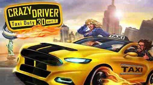 Crazy Driver Taxi Duty 3D 2